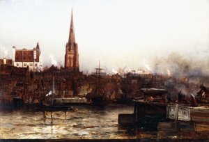 Trinity from the River, 1880 alkotó: Arthur Quartley