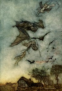 Szentivánéji álom alkotó: Arthur Rackham
