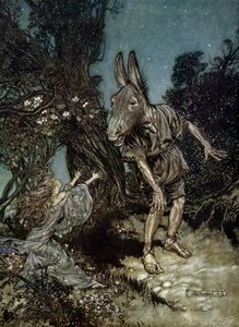 Szentivánéji álom alkotó: Arthur Rackham