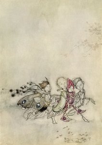Szentivánéji álom alkotó: Arthur Rackham