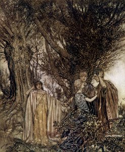 Szentivánéji álom alkotó: Arthur Rackham