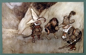 Washington amerikai író novellája (illusztráció) alkotó: Arthur Rackham