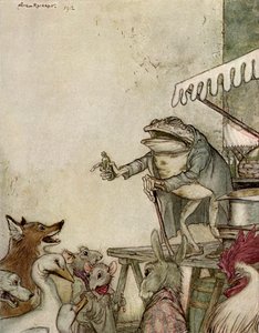 Aesops Fables alkotó: Arthur Rackham