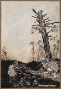 Alice és a fehér nyúl alkotó: Arthur Rackham
