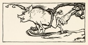 Carl egy vaddisznót fogott vacsorára, A sápadt kabát Carla az ír mesékből alkotó: Arthur Rackham