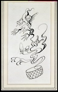 Groteszk dzsinnek alkotó: Arthur Rackham