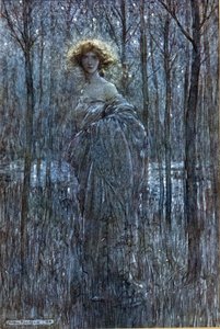 Helena: Illusztráció: Arthur RACKHAM (1867-1939) A nyári éjszaka álmához, William SHAKESPEARE alkotó: Arthur Rackham