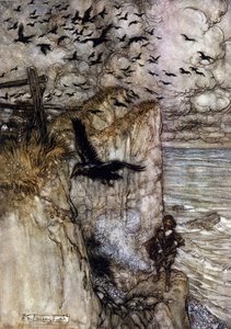 Illusztráció: Arthur RACKHAM (1867-1939) William SHAKESPEARE: Egy nyári éjszaka álmához alkotó: Arthur Rackham