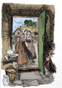 Illusztráció: Arthur RACKHAM (1867-1939) William SHAKESPEARE: Egy nyári éjszaka álmához alkotó: Arthur Rackham