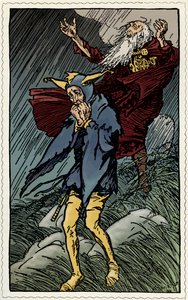 Lear király William Shakespeare-től alkotó: Arthur Rackham