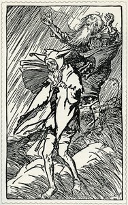 Lear király William Shakespeare-től alkotó: Arthur Rackham