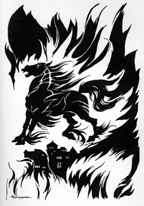 "Metzengerstein", Edgar Allan Poe alkotó: Arthur Rackham