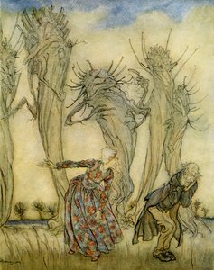 Mr és Mrs Ecet alkotó: Arthur Rackham