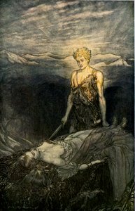 Siegfried alkotó: Arthur Rackham