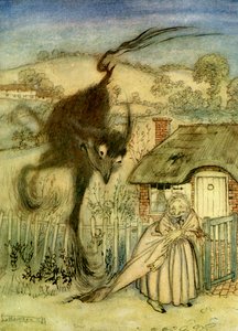A Bogey Beast alkotó: Arthur Rackham