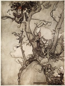 A Kaatsberg- vagy Catskill-hegység mindig is mesékkel teli régió volt. A Washington Irving által készített Rip Van Winkle-től. 1910 alkotó: Arthur Rackham
