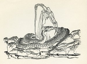 A Laidly Worm alkotó: Arthur Rackham