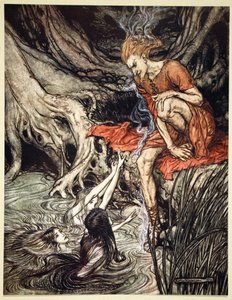„A Rajna tisztán csillogó gyermekei meséltek szomorúságukról”, 1910.
