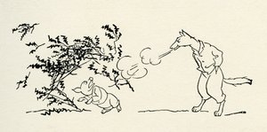 A három kismalac alkotó: Arthur Rackham