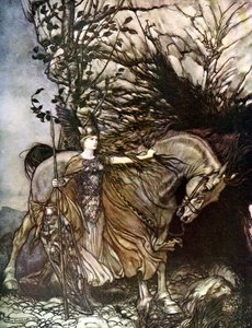 A Valkűr A Valkűr alkotó: Arthur Rackham