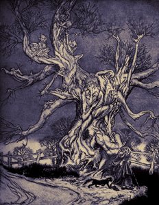 Sleepy Hollow legendája alkotó: Arthur Rackham