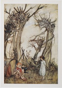 Az ember a vadonban alkotó: Arthur Rackham