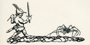 Thomas Thumb alkotó: Arthur Rackham