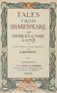 A "Shakespeare meséi..." címlapja. alkotó: Arthur Rackham