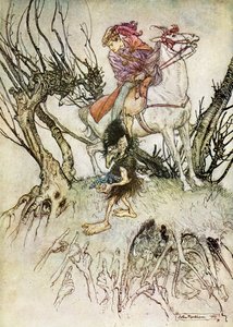 Friedrich de la Motte Fouque undine alkotó: Arthur Rackham