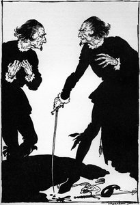 "William Wilson", Edgar Allan Poe alkotó: Arthur Rackham