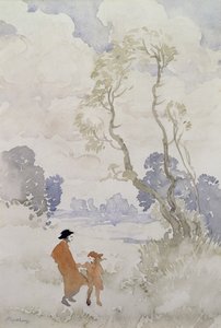 Szeles nap (wc papíron) alkotó: Arthur Rackham