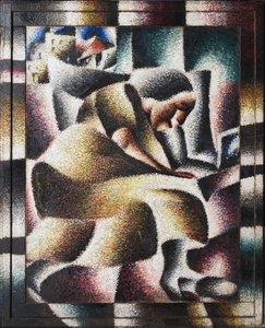 Olvasó nő, 1920.