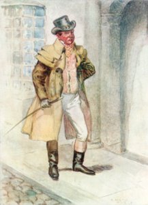 Illusztráció a Northanger Abbey számára, Jane Austen alkotó: Arthur Wallis Mills