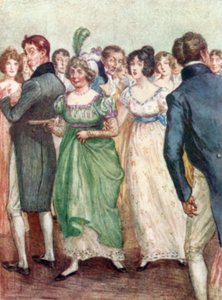Illusztráció a Northanger Abbey számára, Jane Austen