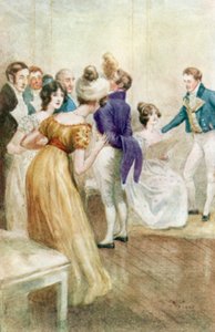 Illusztráció a Northanger Abbey számára, Jane Austen