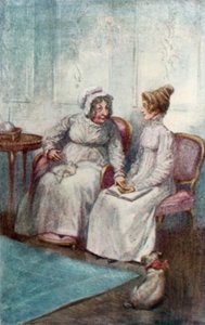 Illusztráció a Northanger Abbey számára, Jane Austen
