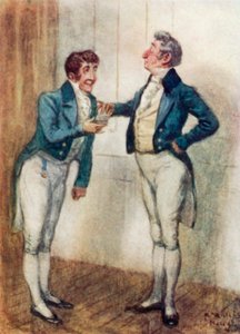 Illusztráció a meggyőzéshez, Jane Austen alkotó: Arthur Wallis Mills