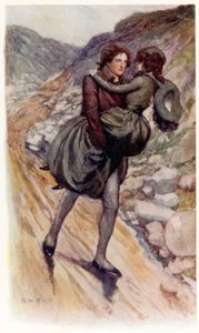 Illusztráció a Büszkeség és balítélethez, Jane Austen alkotó: Arthur Wallis Mills