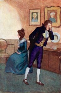 Illusztráció: Jane Austen: Értelem és érzék alkotó: Arthur Wallis Mills