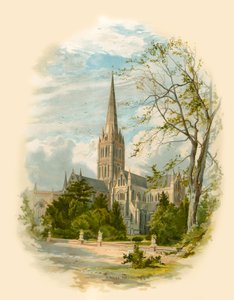 Salisbury katedrálisa, a püspöki palotából