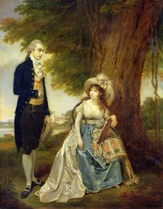 Fraser úr és asszony, 1785-90 körül (olaj, vászon)