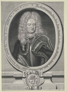 Adam Gottlob báró Meusebach (nyomtatás) alkotó: Artist Unknown