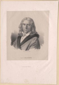 Adelbert von Chamisso (nyomtatás) alkotó: Artist Unknown