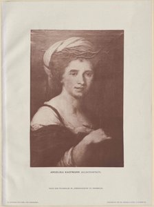 Angelika Kauffmann (nyomtatás) alkotó: Artist Unknown