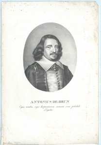 Antoine de Brun (nyomtatás) alkotó: Artist Unknown