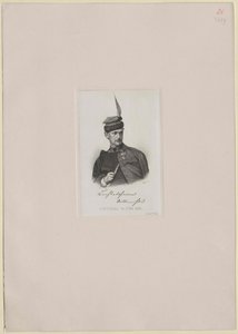 Anton Baron Bechtolsheim-Mauchenheim (nyomtatás) alkotó: Artist Unknown