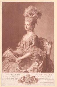 Marie Christine osztrák főhercegnő alkotó: Artist Unknown