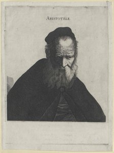 Arisztotelész (nyomtatás) alkotó: Artist Unknown