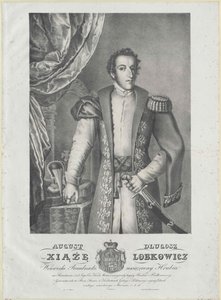 Augusztus gróf Lobkowitz alkotó: Artist Unknown