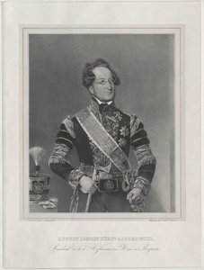 Augusztus gróf Lobkowitz alkotó: Artist Unknown